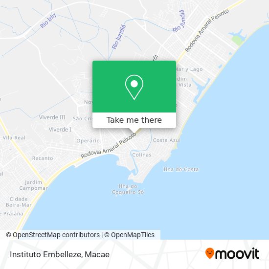 Instituto Embelleze map