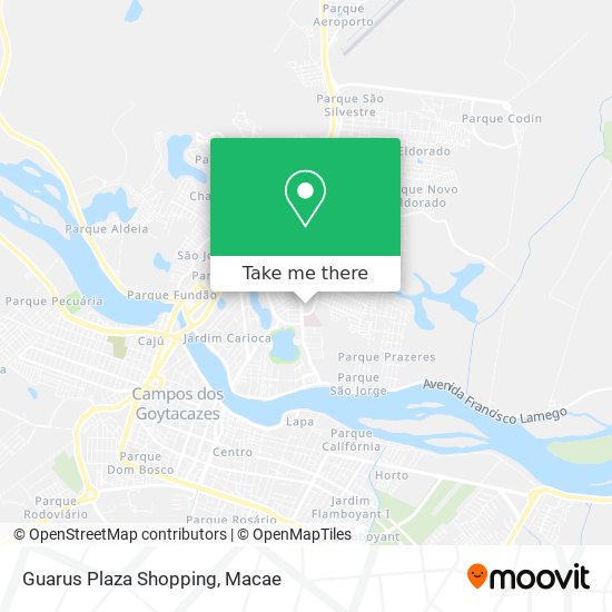 Guarus Plaza Shopping map