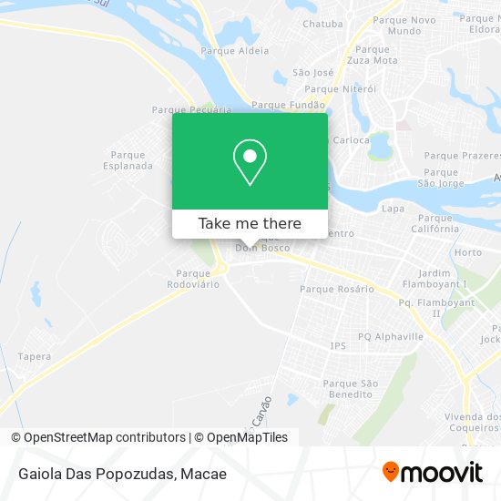 Gaiola Das Popozudas map