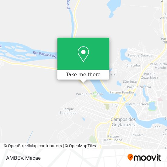 AMBEV map