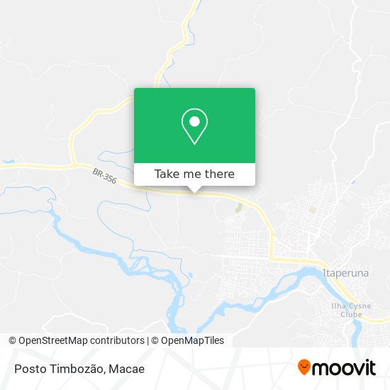 Posto Timbozão map