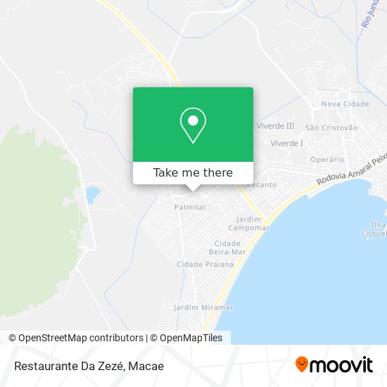 Restaurante Da Zezé map