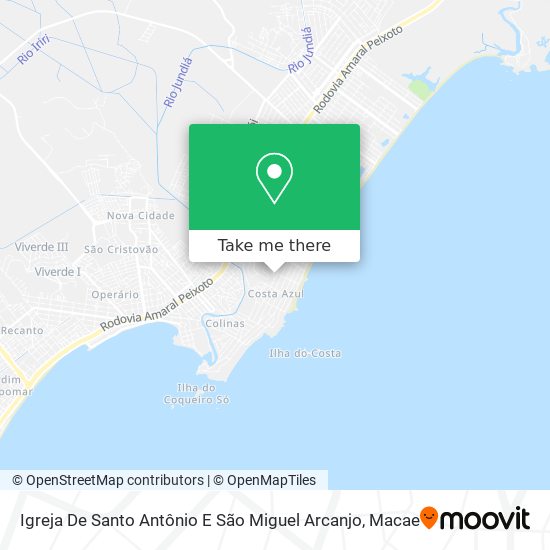 Igreja De Santo Antônio E São Miguel Arcanjo map