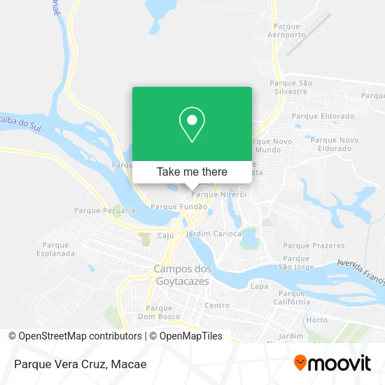 Parque Vera Cruz map