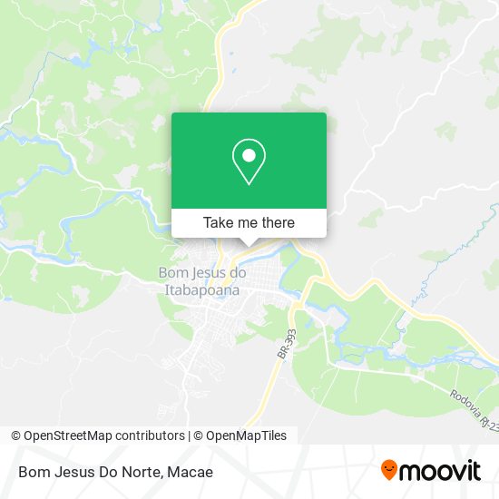 Bom Jesus Do Norte map