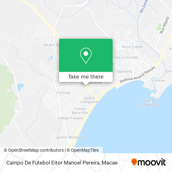Campo De Futebol Eitor Manoel Pereira map