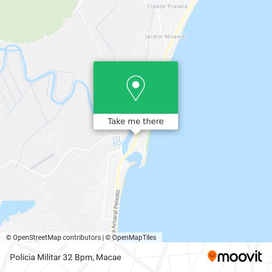 Polícia Militar 32 Bpm map
