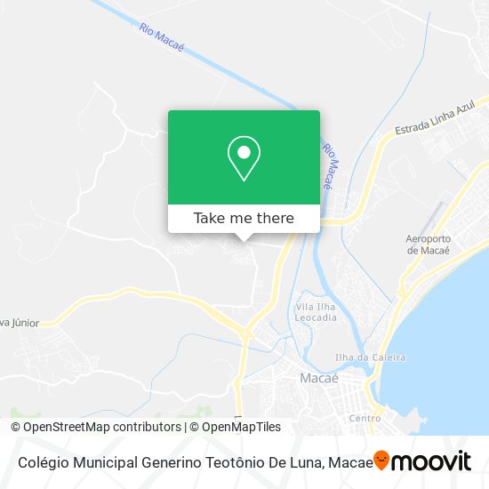 Colégio Municipal Generino Teotônio De Luna map