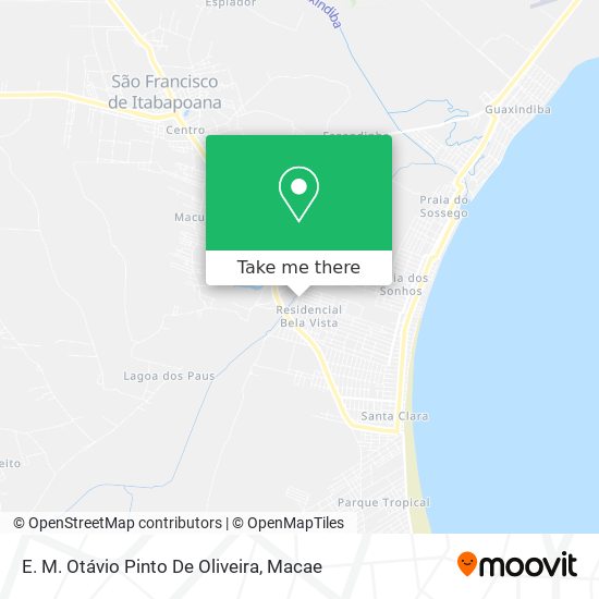 E. M. Otávio Pinto De Oliveira map