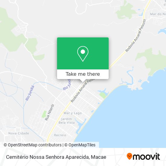 Cemitério Nossa Senhora Aparecida map