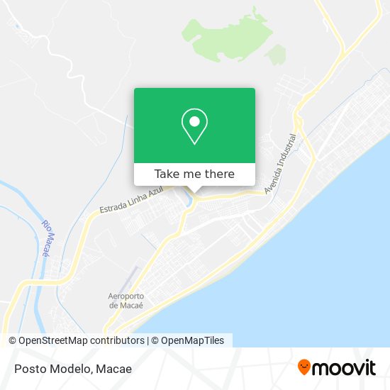 Posto Modelo map