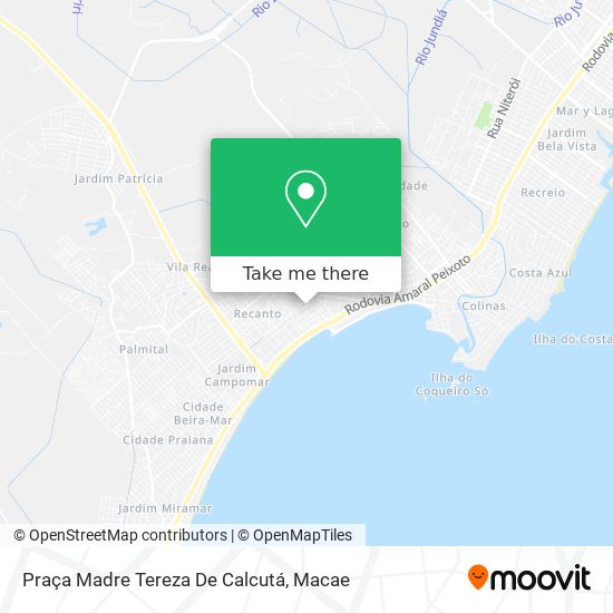 Praça Madre Tereza De Calcutá map