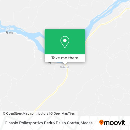 Ginásio Poliesportivo Pedro Paulo Corrêa map