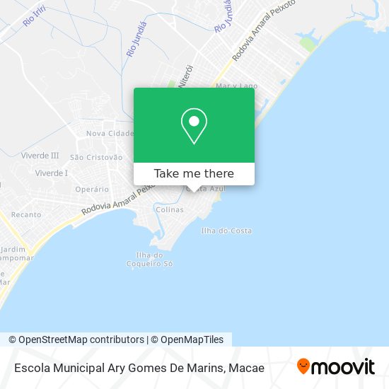 Escola Municipal Ary Gomes De Marins map