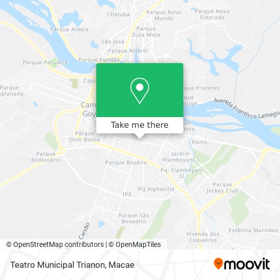 Teatro Municipal Trianon map