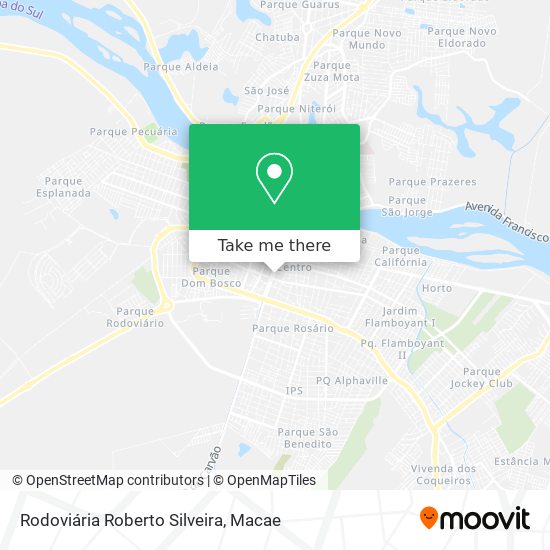 Rodoviária Roberto Silveira map