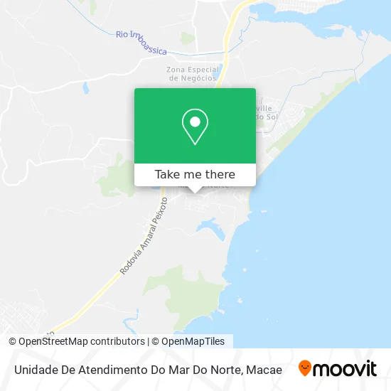 Unidade De Atendimento Do Mar Do Norte map