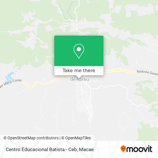 Centro Educacional Batista - Ceb map