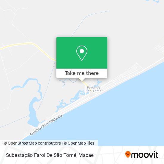 Subestação Farol De São Tomé map