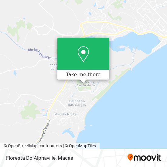 Floresta Do Alphaville map