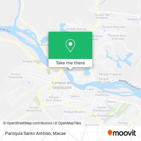 Paróquia Santo Antônio map
