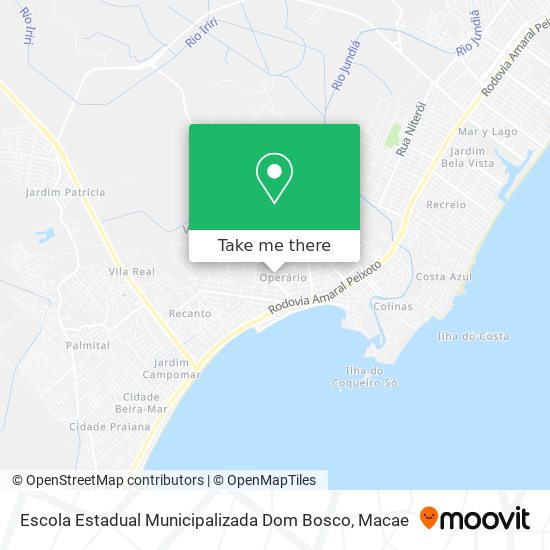 Escola Estadual Municipalizada Dom Bosco map