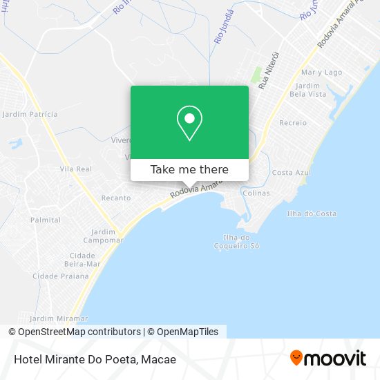 Hotel Mirante Do Poeta map