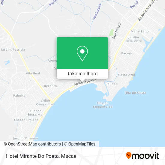 Hotel Mirante Do Poeta map