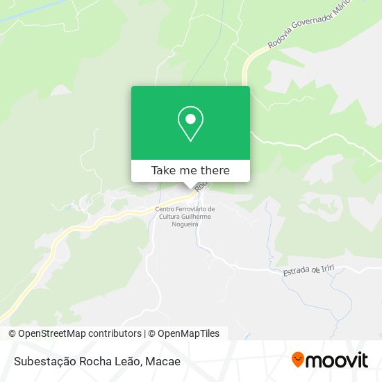 Subestação Rocha Leão map