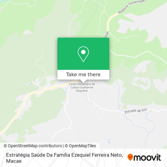 Estratégia Saúde Da Família Ezequiel Ferreira Neto map