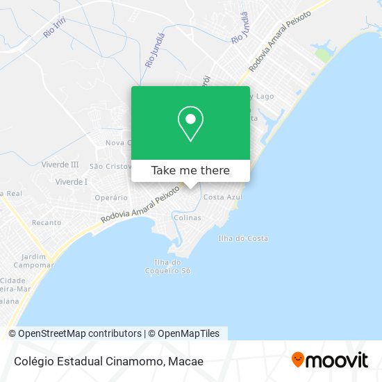 Colégio Estadual Cinamomo map