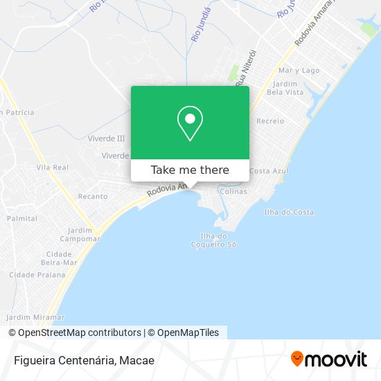 Figueira Centenária map