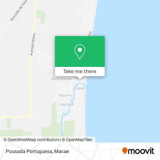 Pousada Portuguesa map