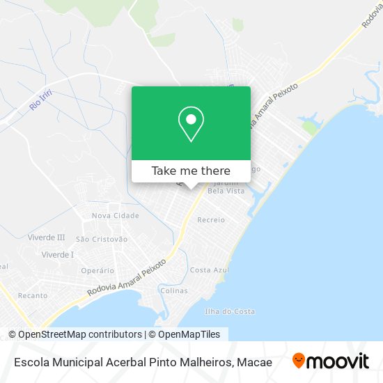 Escola Municipal Acerbal Pinto Malheiros map