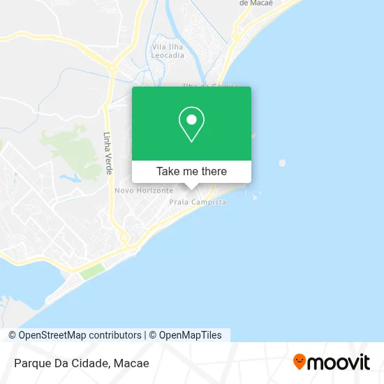 Parque Da Cidade map