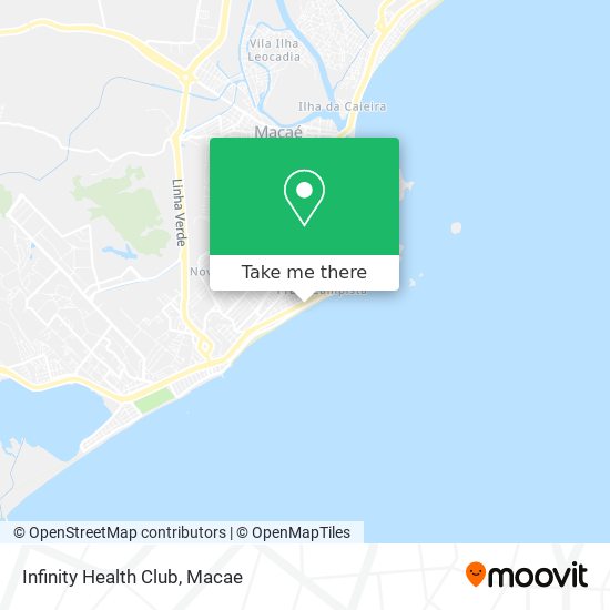 Infinity Health Club map