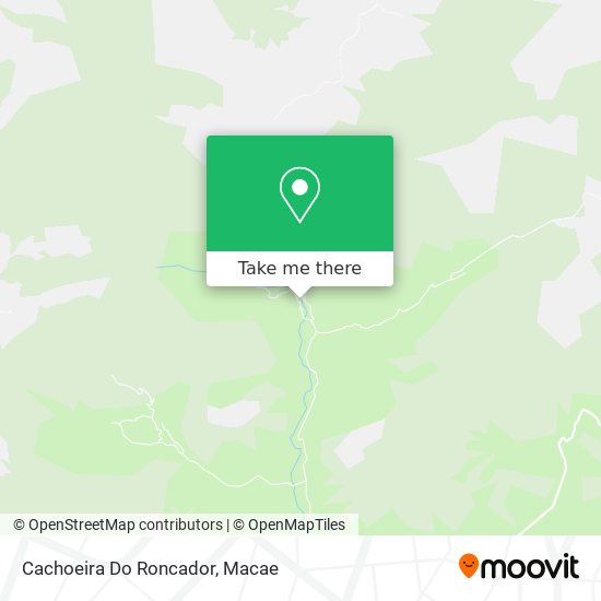 Cachoeira Do Roncador map