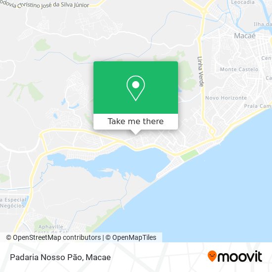 Padaria Nosso Pão map