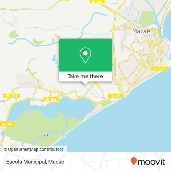 Mapa Escola Municipal