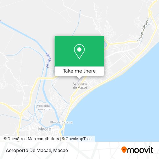 Mapa Aeroporto De Macaé