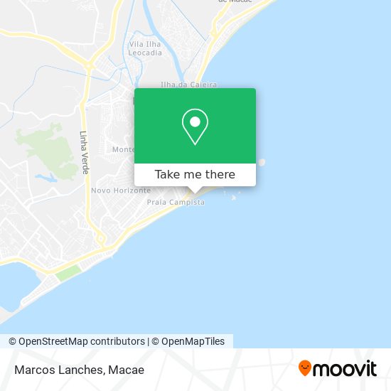 Marcos Lanches map