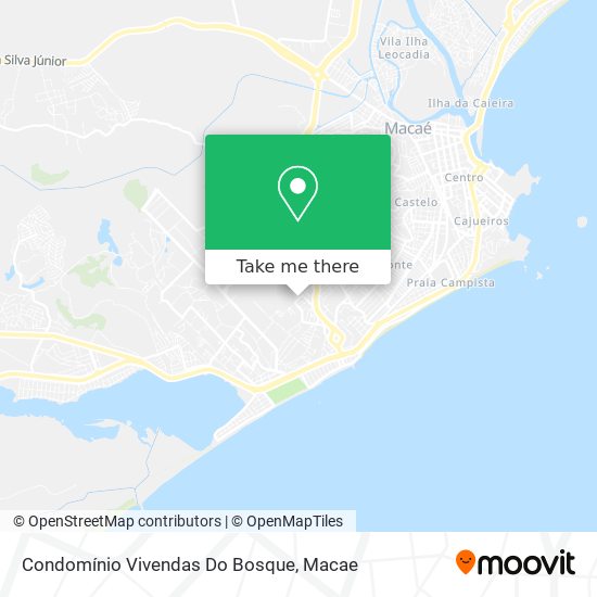 Condomínio Vivendas Do Bosque map