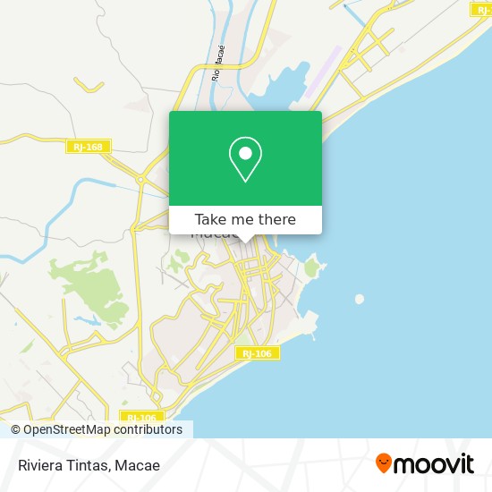 Riviera Tintas map