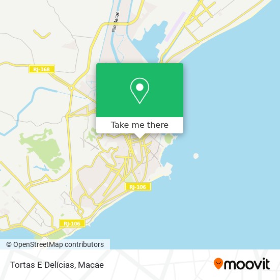 Tortas E Delícias map