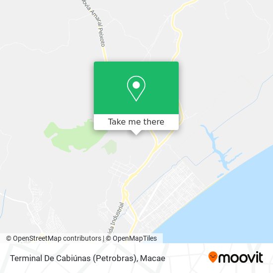Terminal De Cabiúnas (Petrobras) map