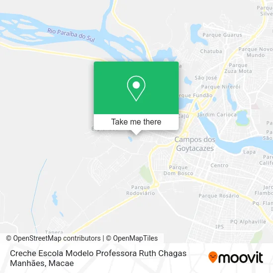 Creche Escola Modelo Professora Ruth Chagas Manhães map