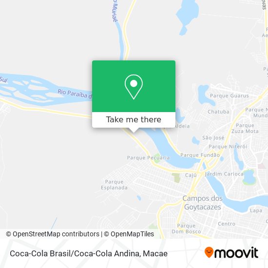Coca-Cola Brasil / Coca-Cola Andina map