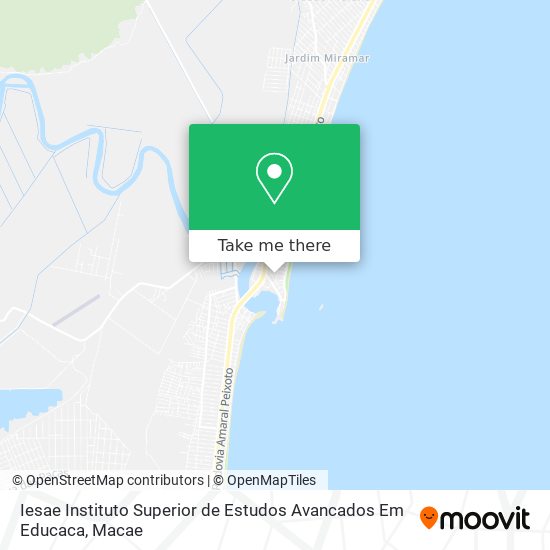 Iesae Instituto Superior de Estudos Avancados Em Educaca map