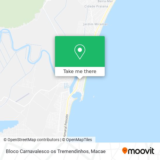 Bloco Carnavalesco os Tremendinhos map