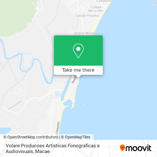 Volare Producoes Artisticas Fonograficas e Audiovisuais map